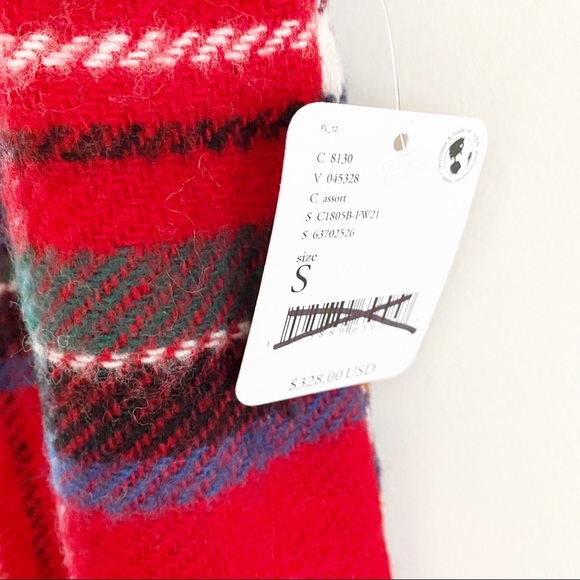 Free People X Carleen Two Tone Mixed Plaid Button Dress - Picture 6 of 6